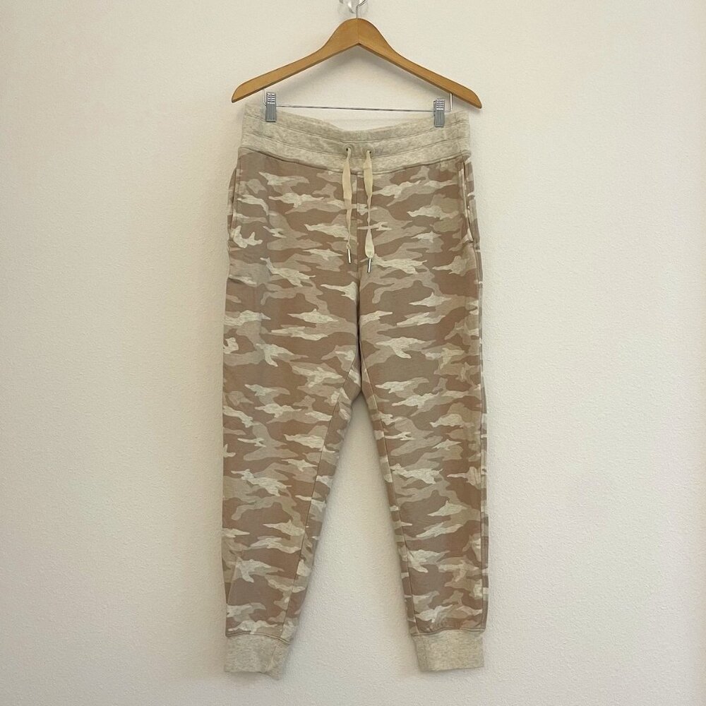 ATHLETA camo pull-on sweat pants Jogger